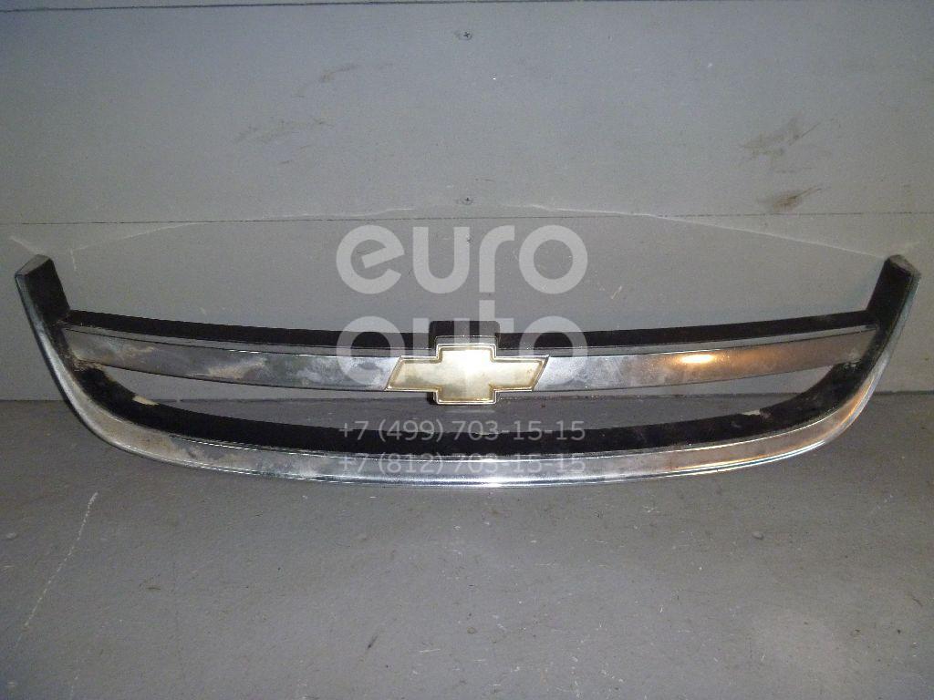 Накладка на решетку радиатора для Chevrolet Lacetti 2003-2013 - Фото №1