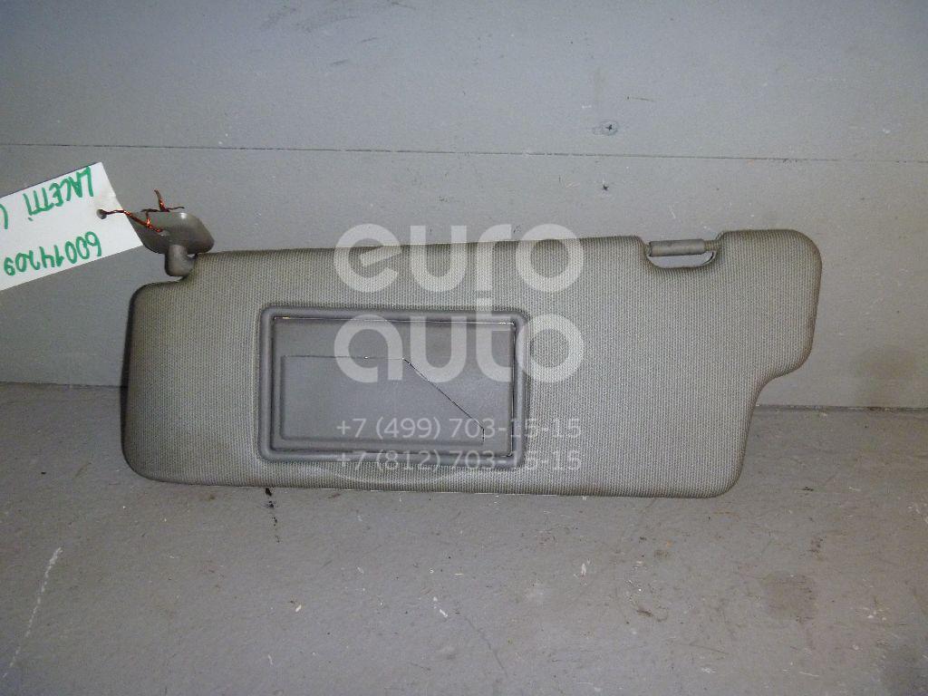 Козырек солнцезащитный (внутри) для Chevrolet Lacetti 2003-2013 - Фото №1