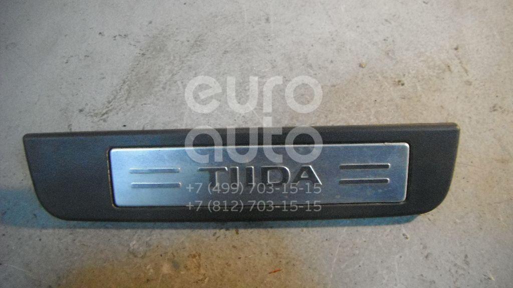 Накладка порога (внутренняя) для Nissan Tiida (C11) 2007-2014 - Фото №1