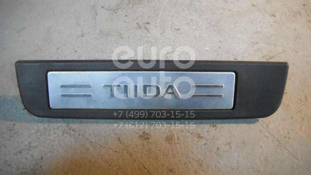 Накладка порога (внутренняя) для Nissan Tiida (C11) 2007-2014 - Фото №1