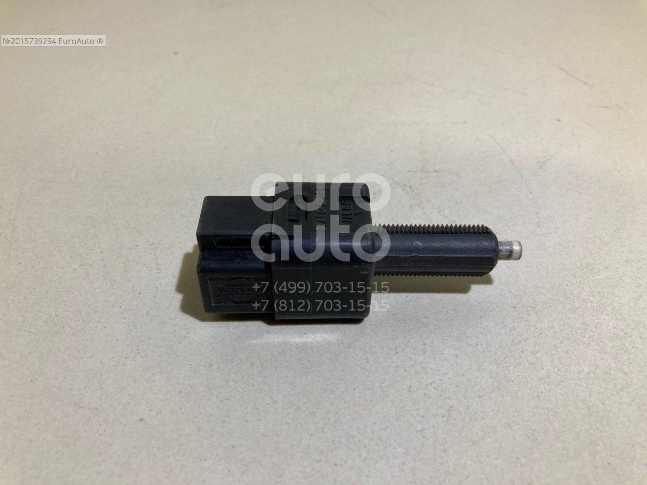 Датчик включения стопсигнала для Nissan,Infiniti Tiida (C11) 2007-2014;Murano (Z50) 2004-2008;Pathfinder (R51) 2005-2014;FX (S50) 2003-2007;Teana J31 2006-2008;Note (E11) 2006-2013;Primera P12E 2002-2007;Micra (K12E) 2002-2010;X-Trail (T30) 2001-2006 - Фото №1