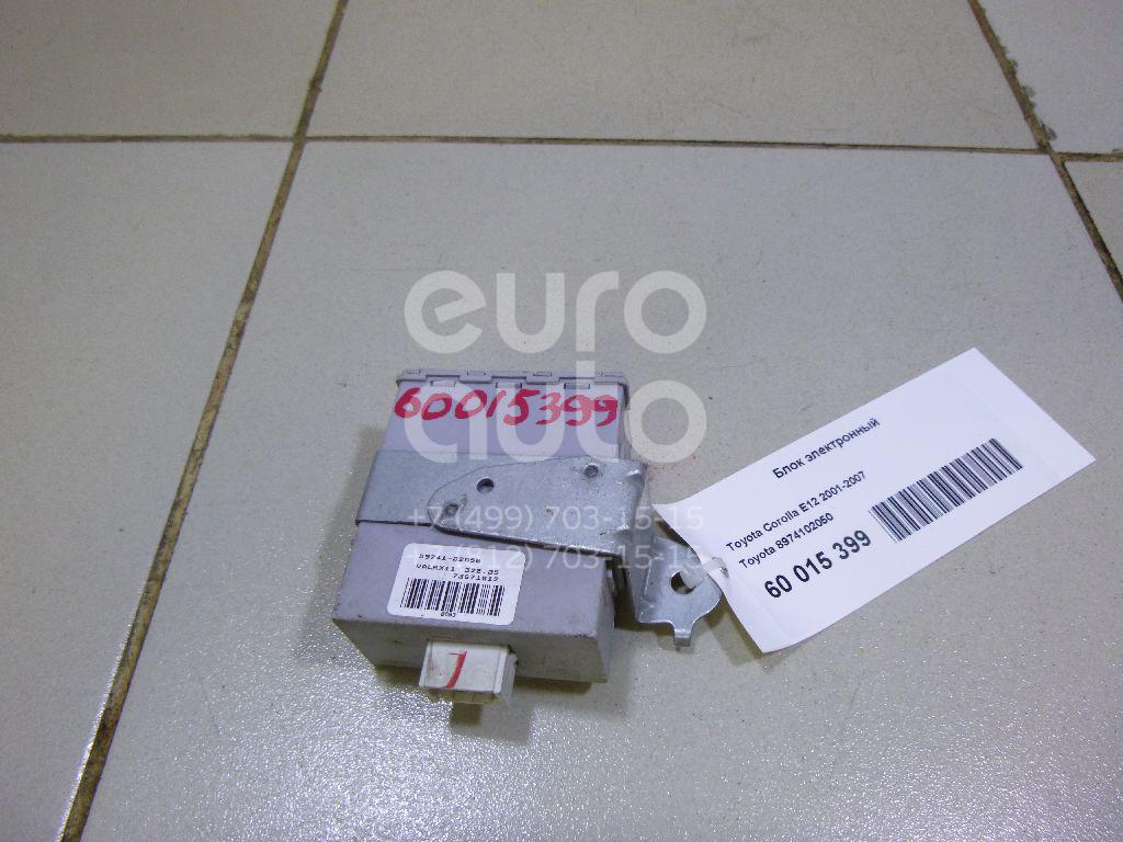 Блок электронный для Toyota Corolla E12 2001-2006 - Фото №1