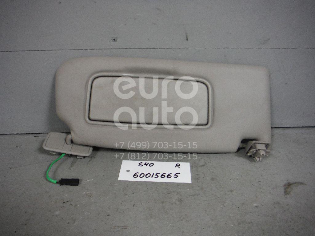 Козырек солнцезащитный (внутри) для Volvo S40 2004-2012 - Фото №1