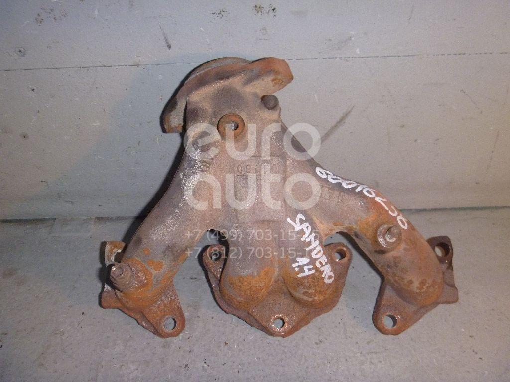 Коллектор выпускной для Renault Sandero 2009-2014;Logan 2005-2014 - Фото №1