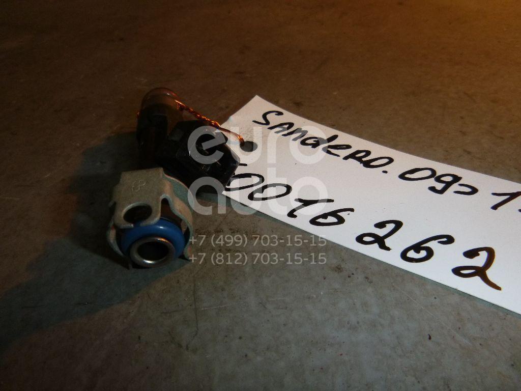 Форсунка инжекторная электрическая для Renault Sandero 2009-2014;Logan 2005-2014;Kangoo 2008>;Logan II 2014>;Sandero 2014> - Фото №1