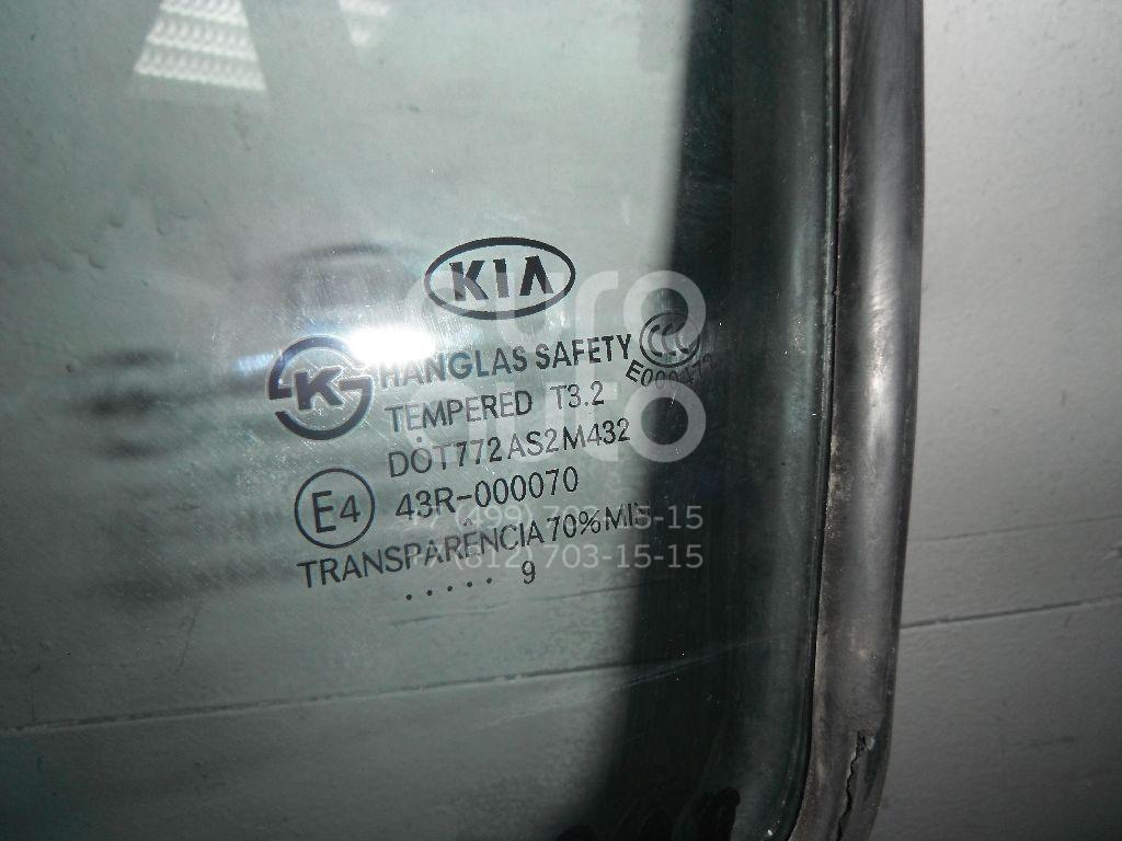 Стекло двери задней левой (форточка) для Kia Magentis 2005-2010 - Фото №1