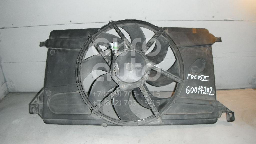 Вентилятор радиатора для Ford Focus II 2008-2011;Focus II 2005-2008;C-MAX 2003-2011 - Фото №1