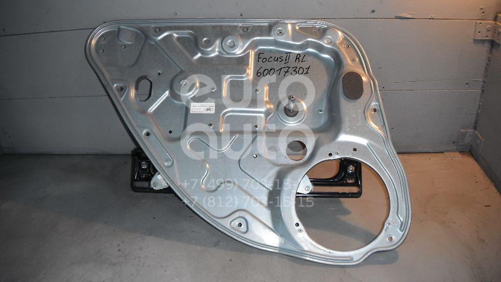 Стеклоподъемник механ. задний левый для Ford Focus II 2008-2011;Focus II 2005-2008;C-MAX 2003-2011 - Фото №1