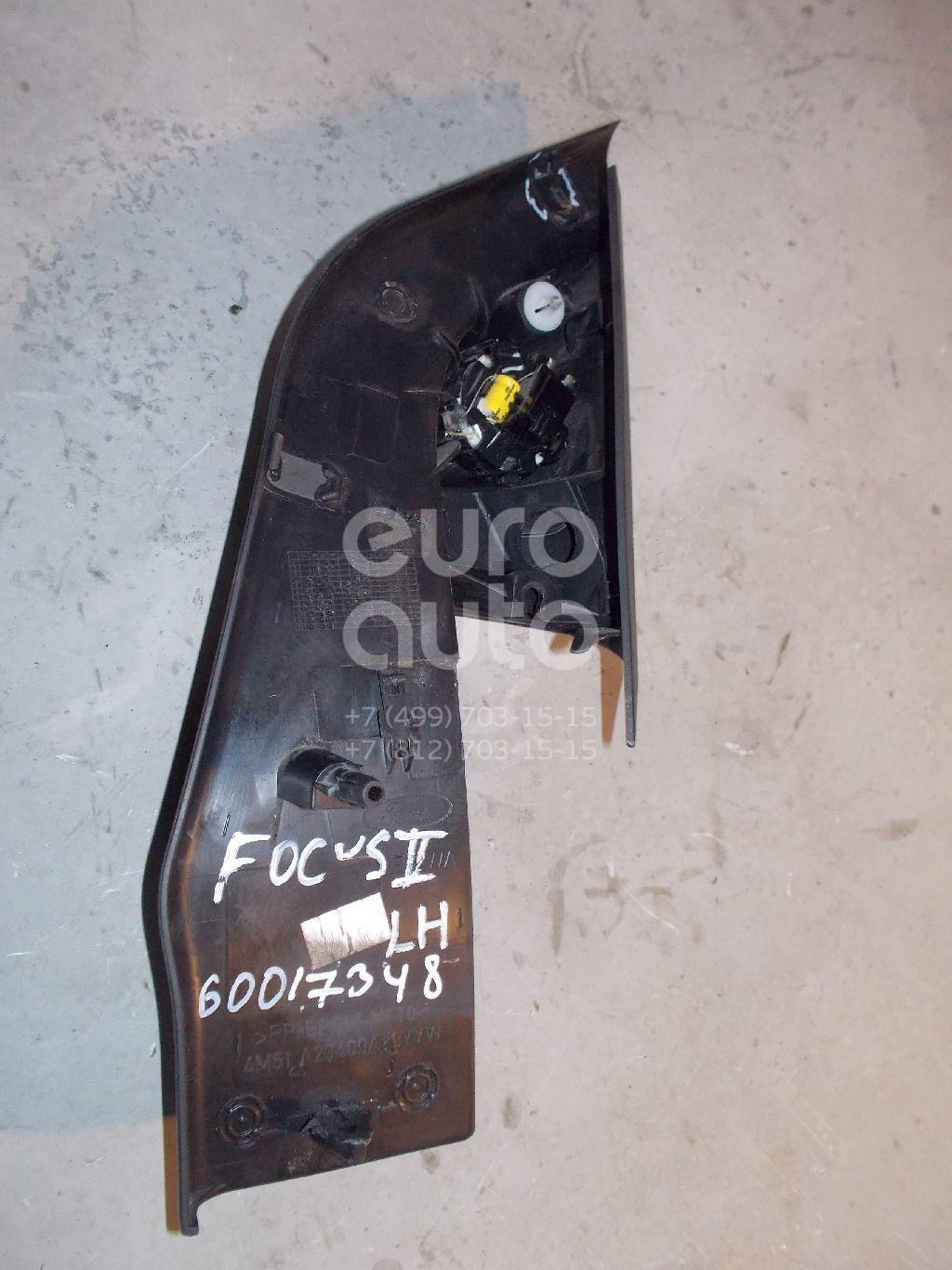 Крышка зеркала внутренняя левая для Ford Focus II 2008-2011;Focus II 2005-2008;C-MAX 2003-2010 - Фото №1