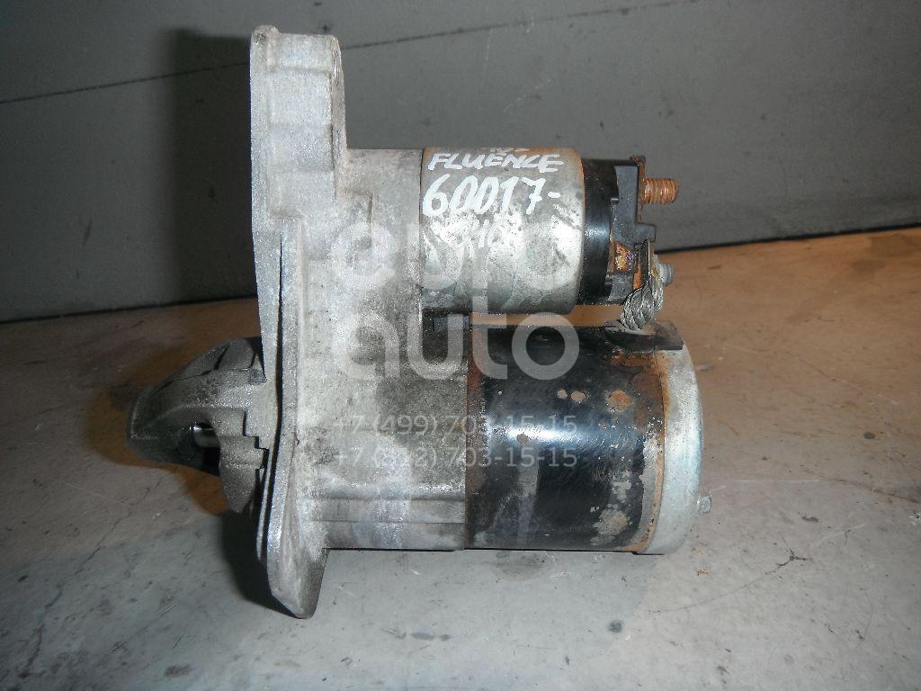 Стартер для Renault Fluence 2010>;Twingo 2007-2014;Kangoo 2003-2008;Logan 2005-2014;Megane II 2002-2009;Laguna II 2001-2008;Clio II/Symbol 1998-2008;Clio III 2005-2012;Symbol II 2008-2012;Modus 2004-2012;Sandero 2009-2014;Scenic 2009-2015 - Фото №1