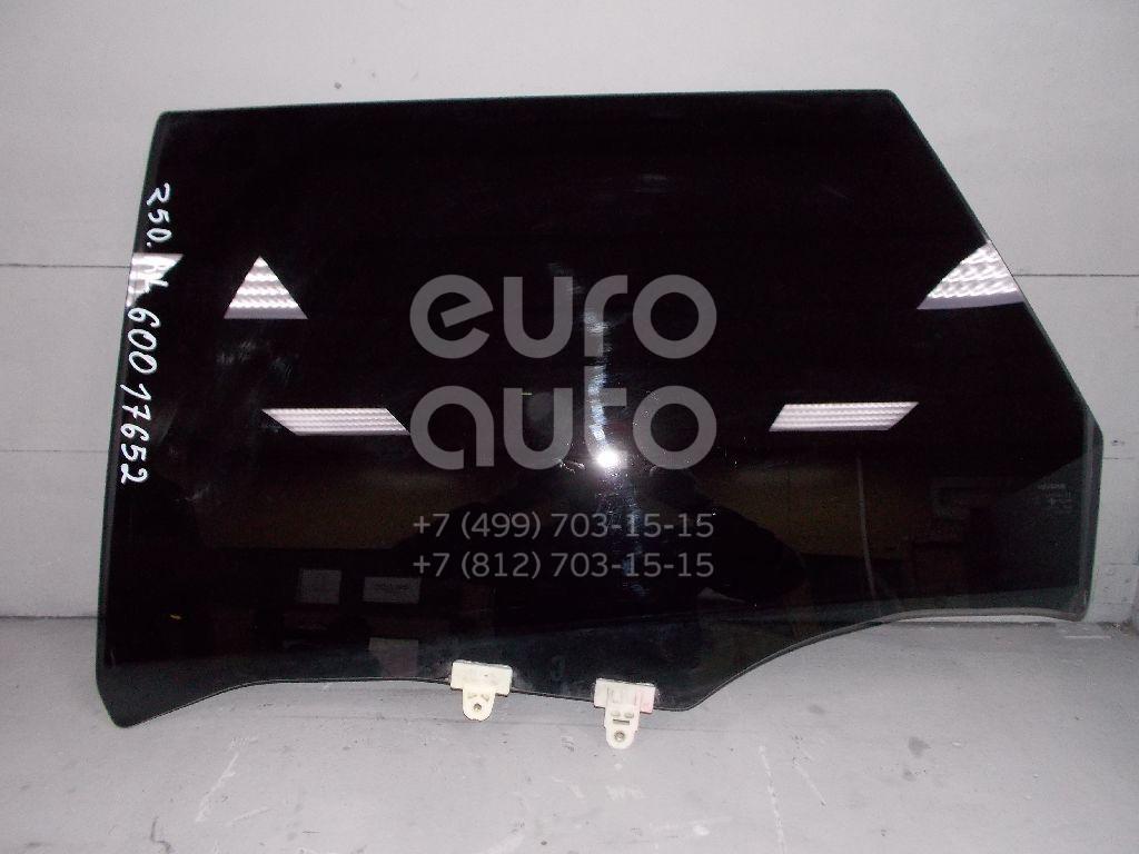 Стекло двери задней левой для Nissan Murano (Z50) 2004-2008 - Фото №1