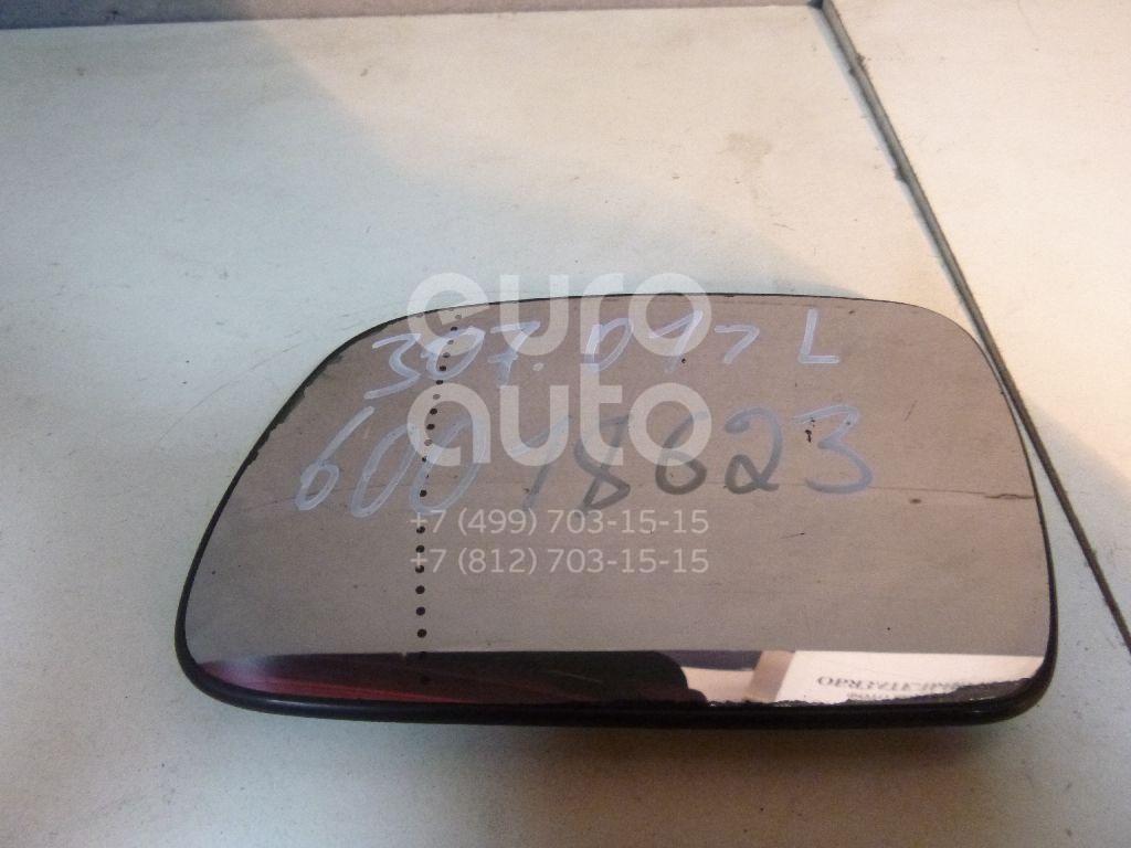 Стекло зеркала электрического левого для Peugeot 307 2001-2007 - Фото №1