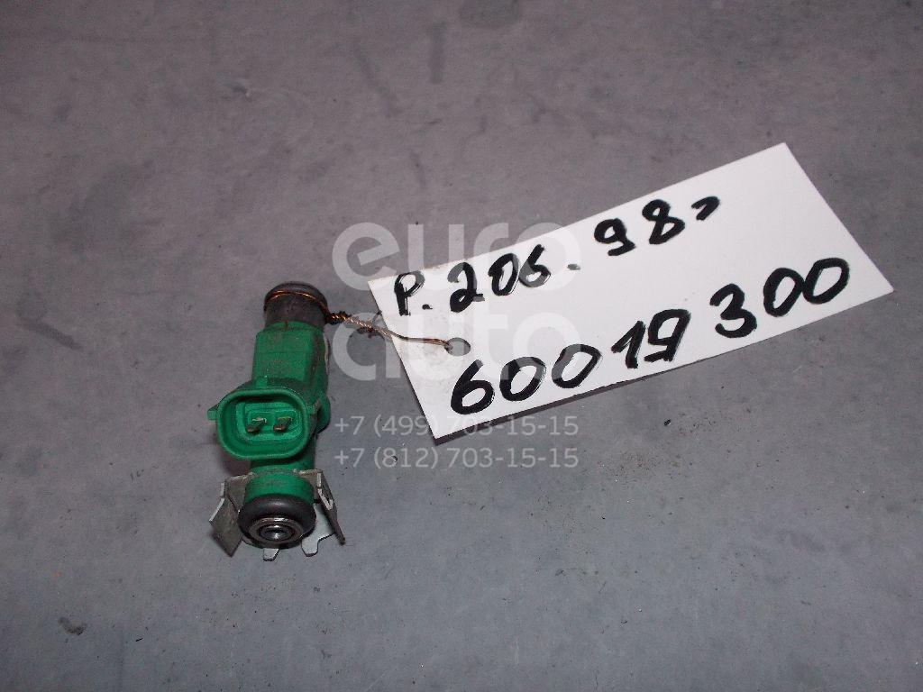 Форсунка инжекторная электрическая для Peugeot,Citroen 206 1998-2012;C2 2003-2008;207 2006-2013;1007 2005-2009;C3 2002-2009;Nemo 2008>;Bipper 2008> - Фото №1