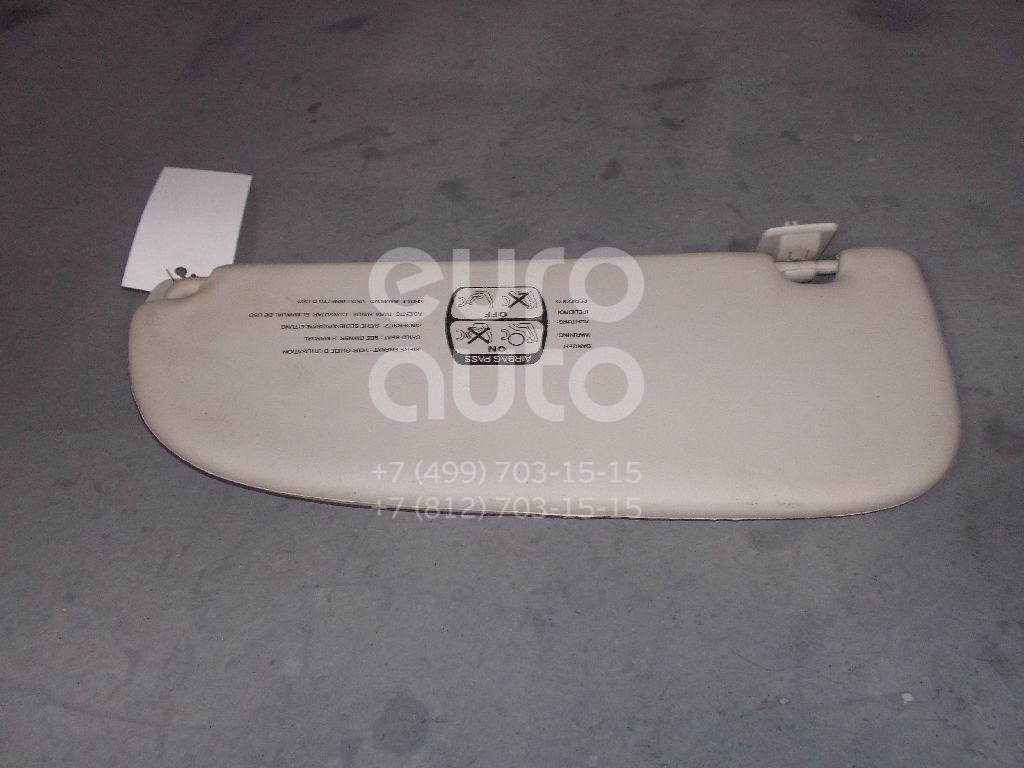 Козырек солнцезащитный (внутри) для Peugeot 206 1998-2012 - Фото №1