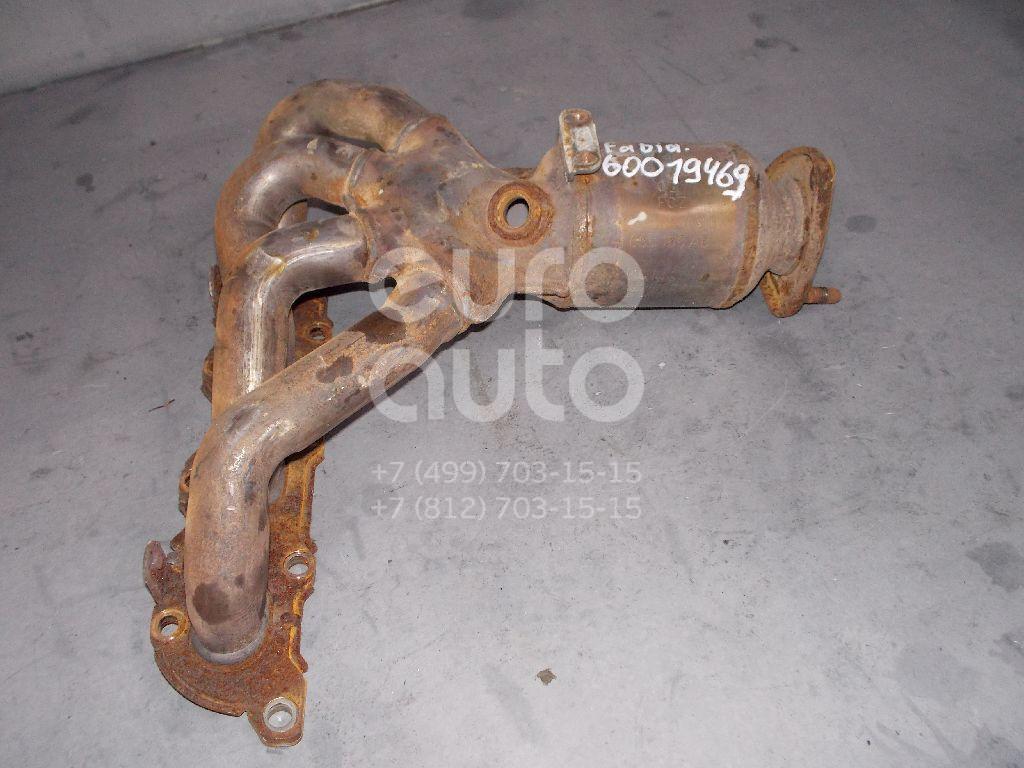 Коллектор выпускной для Skoda,VW Fabia 2007-2015;Golf V Plus 2005-2014;Roomster 2006-2015 - Фото №1