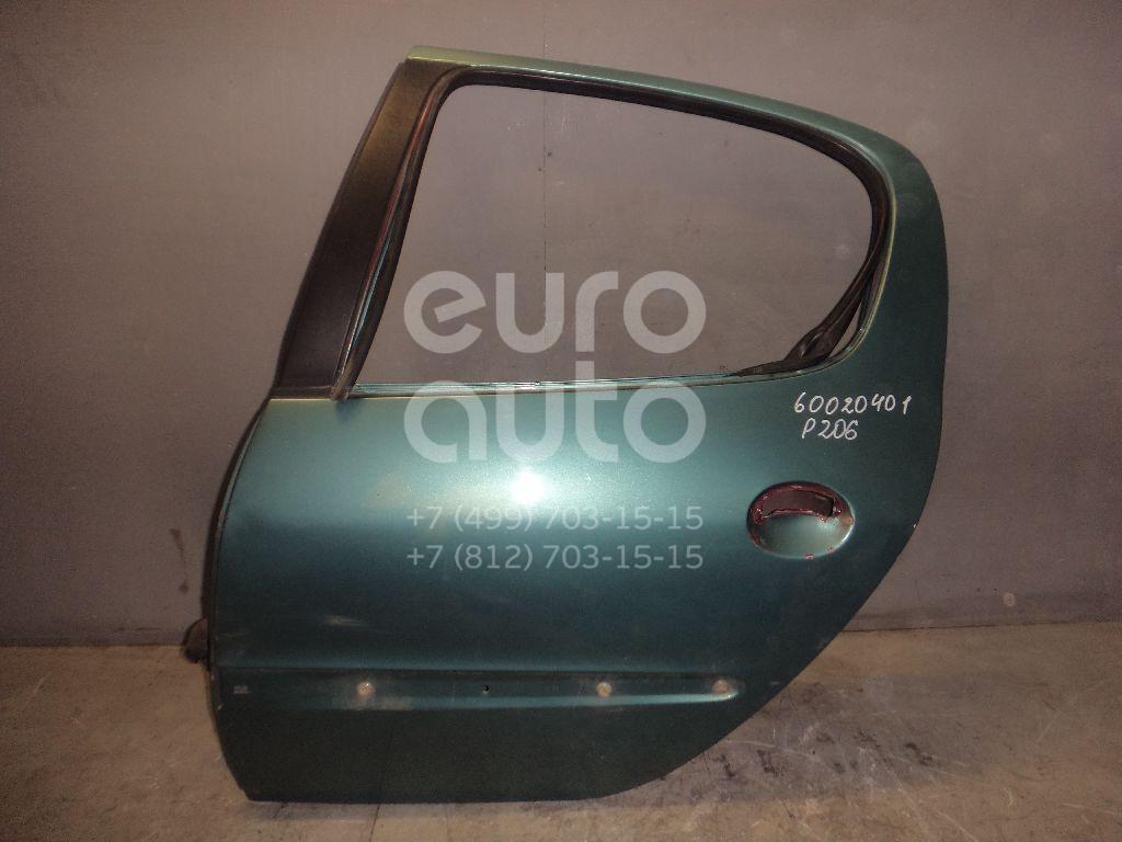 Дверь задняя левая для Peugeot 206 1998-2012 - Фото №1