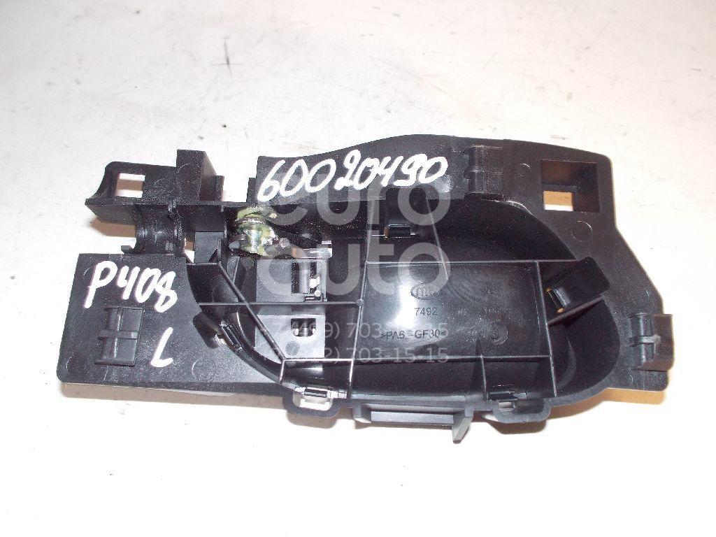 Ручка двери внутренняя левая для Peugeot,Citroen 408 2012>;308 I 2007-2015;C5 2008>;DS4 2011-2015;RCZ 2010-2014 - Фото №1