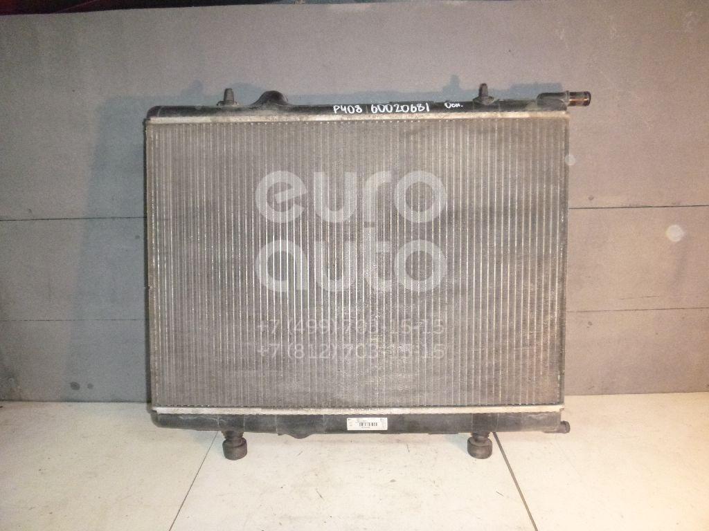 Радиатор основной для Peugeot,Citroen 408 2012>;C4 2005-2011;Xsara 2000-2005;307 2001-2007;Partner 1996-2002;Berlingo(FIRST) (M59) 2002-2012;308 I 2007-2015;Partner (M59) 2002-2010;Berlingo (NEW) (B9) 2008> - Фото №1