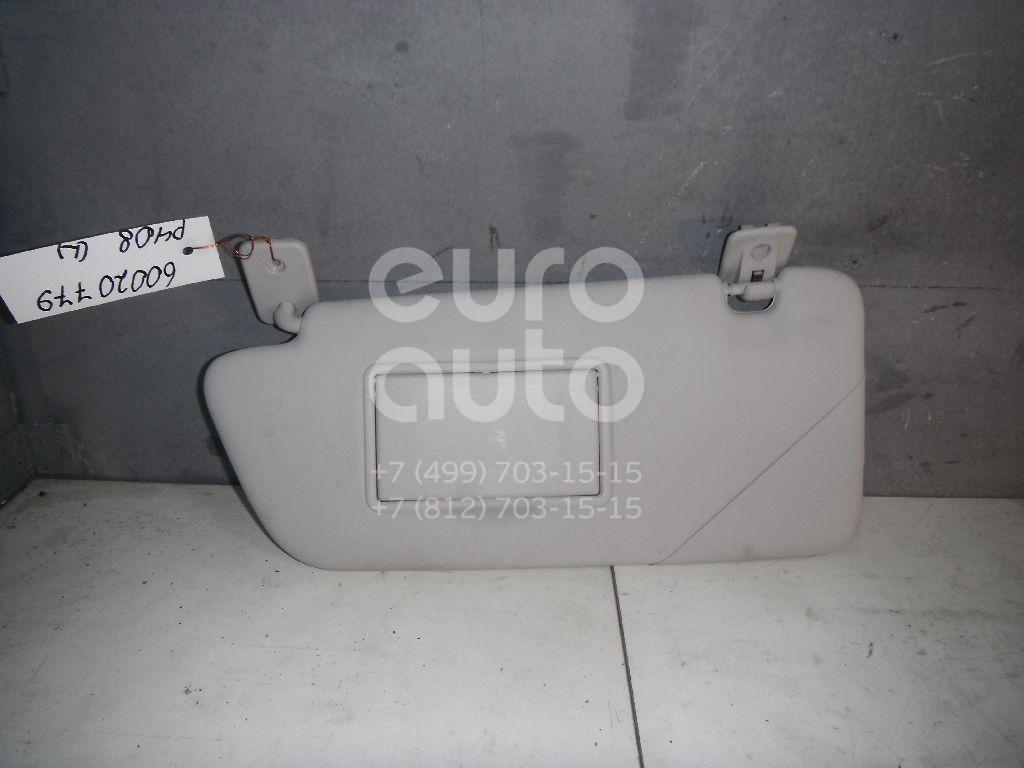 Козырек солнцезащитный (внутри) для Peugeot 408 2012>;3008 2010> - Фото №1