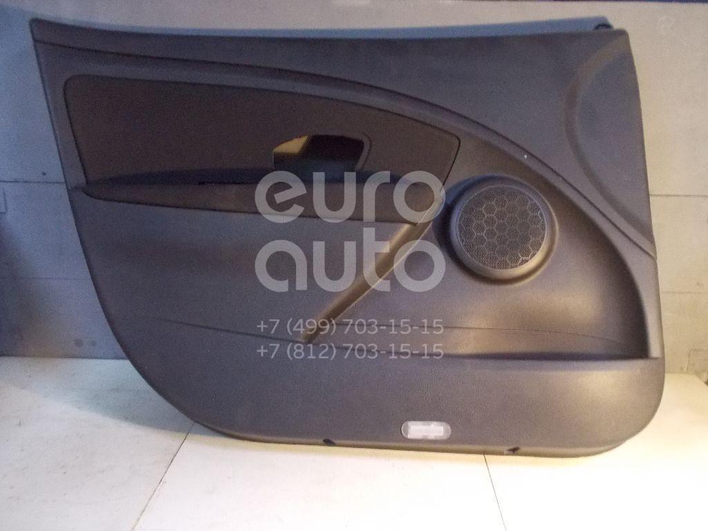 Обшивка двери передней левой для Renault Megane III 2009-2016 - Фото №1