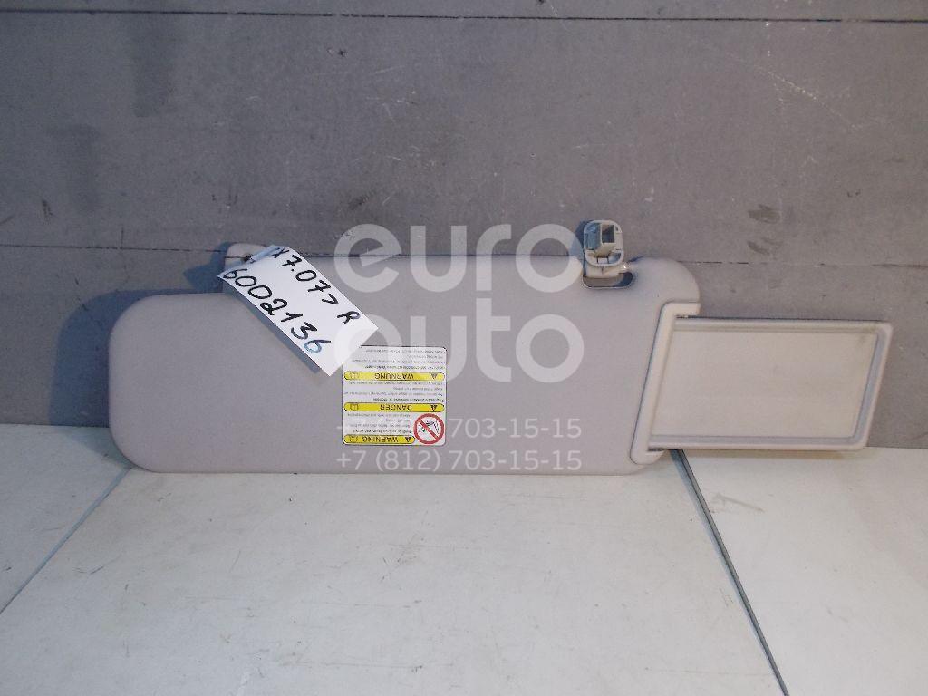 Козырек солнцезащитный (внутри) для Mazda CX 7 2007-2012 - Фото №1