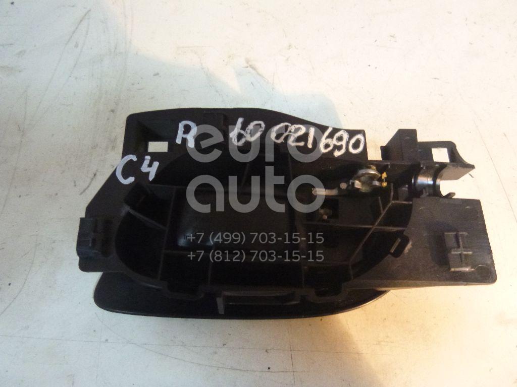 Ручка двери внутренняя правая для Citroen,Peugeot C4 II 2011>;C5 2008>;DS4 2011-2015;508 2010>;208 2012>;301 2013>;C-Elysee 2012>;2008 2013>;C4 Grand Picasso 2014>;C4 Picasso 2014> - Фото №1