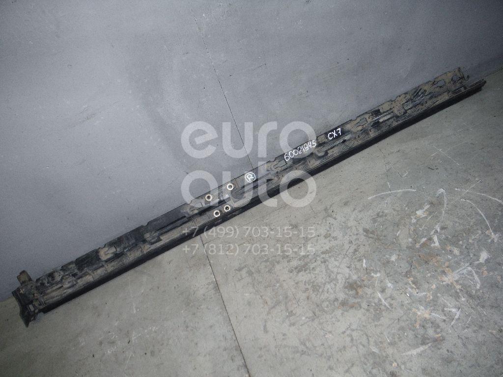 Накладка на порог (наружная) для Mazda CX 7 2007-2012 - Фото №1