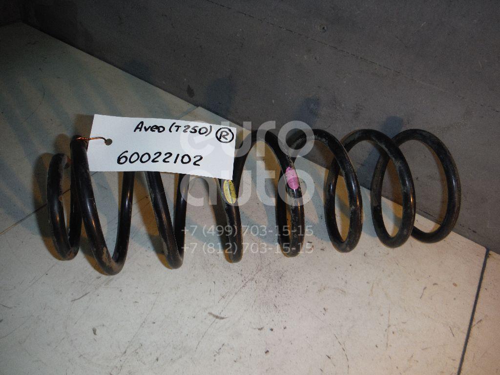 Пружина задняя для Chevrolet Aveo (T250) 2005-2011;Aveo (T200) 2003-2008 - Фото №1