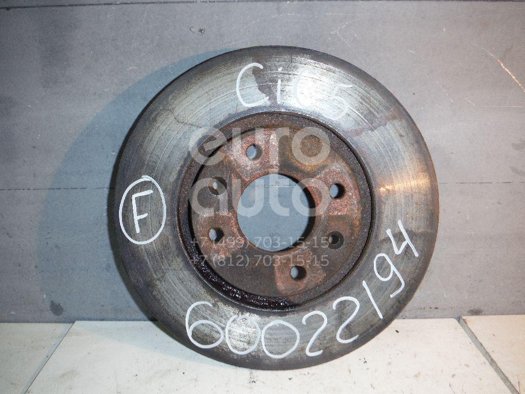 Диск тормозной передний вентилируемый для Citroen,Peugeot C5 2005-2008;Xsara 2000-2005;Xsara 1997-2000;207 2006-2013;1007 2005-2009;307 2001-2007;206 1998-2012;Xsara Picasso 1999-2010;C5 2001-2005;Partner 1996-2002;Berlingo(FIRST) (M59) 2002-2012 - Фото №1