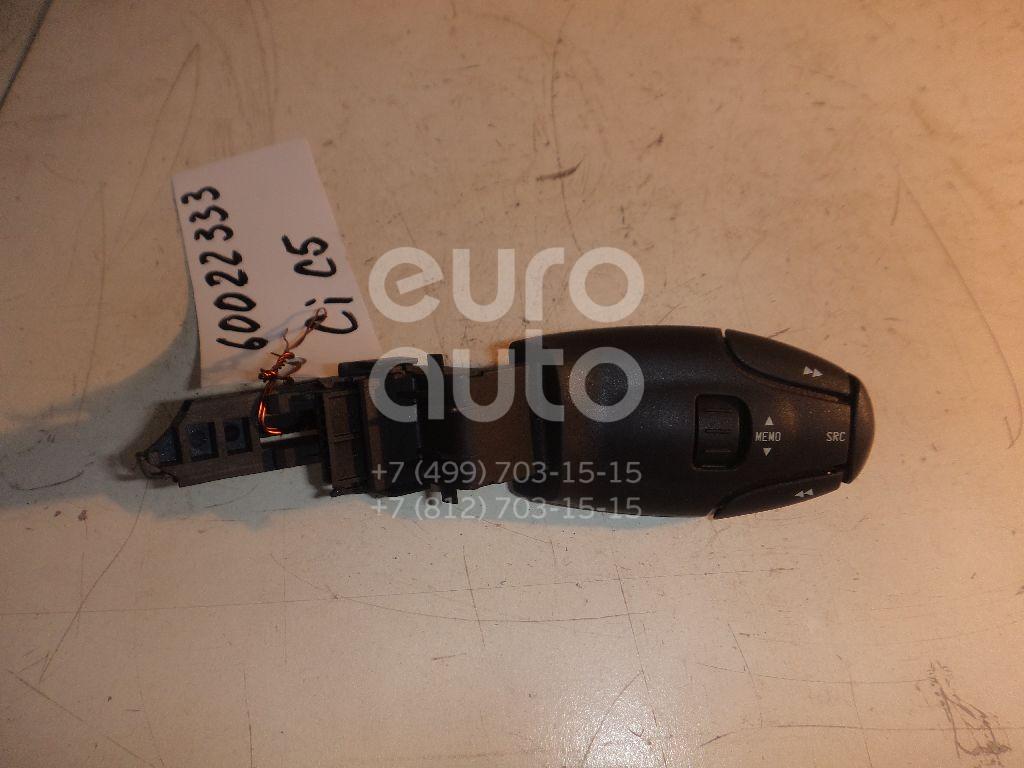 Переключатель подрулевой управления магнитолой для Citroen,Peugeot C5 2004-2008;Xsara 2000-2005;C2 2003-2008;C8 2002-2014;807 2002-2012;407 2004-2010;207 2006-2013;307 2001-2008;406 1999-2004;206 1998-2012;Xsara Picasso 1999-2010;607 2000-2010;C5 2001-2004 - Фото №1