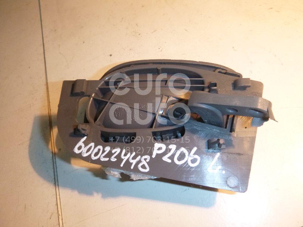 Ручка двери внутренняя левая для Peugeot 206 1998-2012 - Фото №1