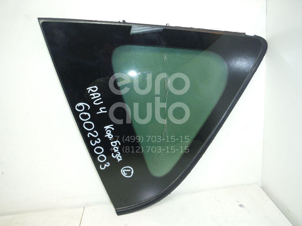 Стекло кузовное глухое левое для Toyota RAV 4 2006-2013 - Фото №1