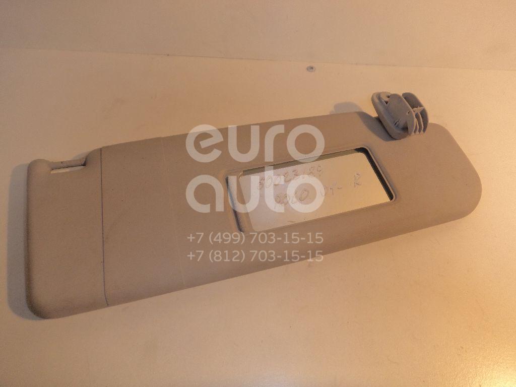 Козырек солнцезащитный (внутри) для VW Polo 2001-2009 - Фото №1