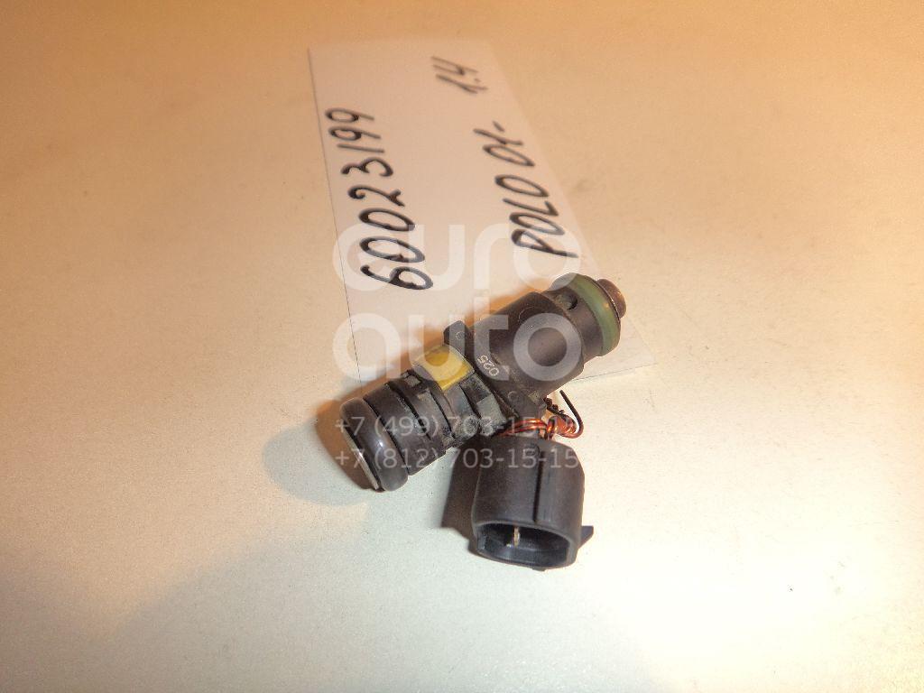 Форсунка инжекторная электрическая для VW,Skoda,Seat Polo 2001-2009;Caddy III 2004-2015;Golf Plus 2005-2014;Fabia 1999-2007;Golf V 2003-2009;Ibiza V 2008>;Fabia 2007-2015;Octavia (A5 1Z-) 2004-2013;Roomster 2006-2015;Leon (1P1) 2005-2013;Altea 2004-2015 - Фото №1