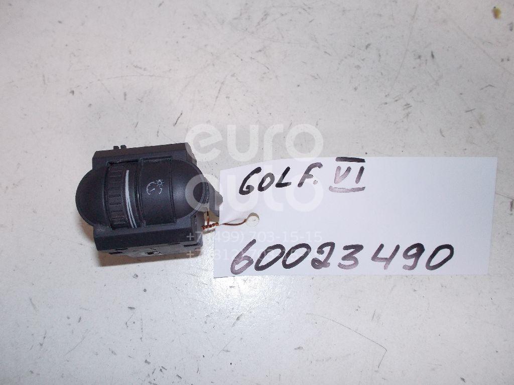 Кнопка освещения панели приборов для VW Golf VI 2009-2012;EOS 2006-2015;Scirocco 2008>;Jetta 2011>;Golf VII 2012> - Фото №1