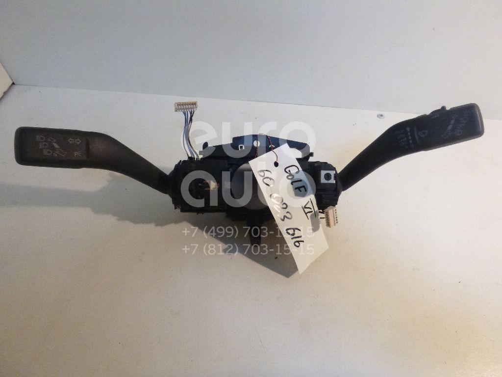 Переключатель подрулевой в сборе для VW,Skoda Golf VI 2009-2012;Caddy III 2004-2016;Golf V Plus 2005-2014;Octavia (A5 1Z-) 2004-2013;EOS 2006-2015;Scirocco 2008>;Yeti 2009>;Touran 2010-2016;Jetta 2011>;Golf VII 2012> - Фото №1
