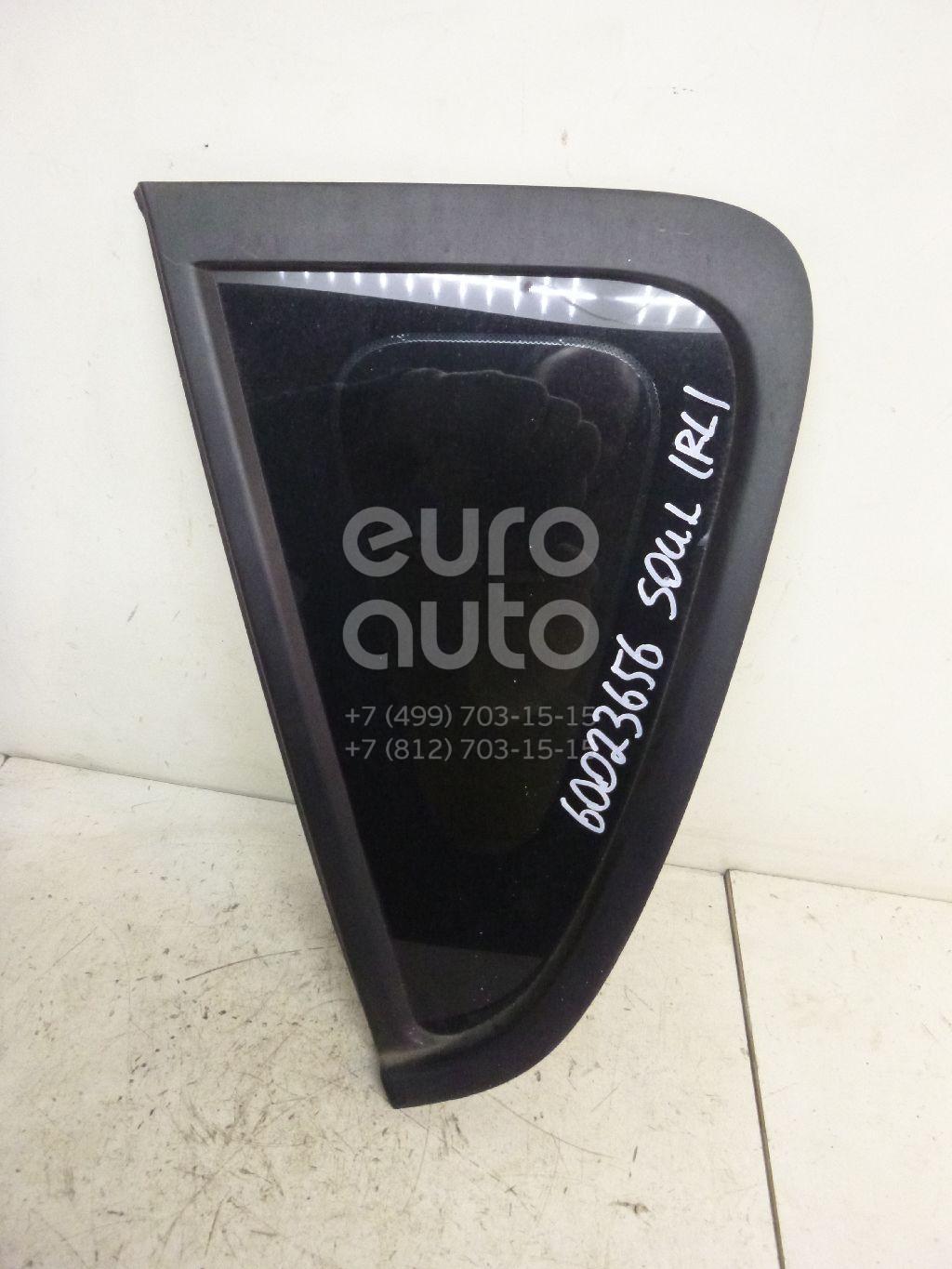 Стекло кузовное глухое левое для Kia Soul 2009-2014 - Фото №1