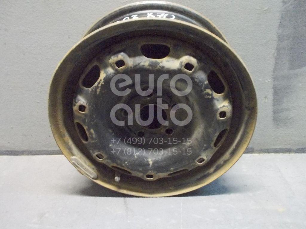 Диск колесный железо для VW,Skoda,Seat Polo 2001-2009;Golf IV/Bora 1997-2005;Fabia 1999-2007;Ibiza V 2008>;Fabia 2007-2015;Roomster 2006-2015;Polo (HB) 2009>;Polo (Sed RUS) 2011>;Rapid 2013> - Фото №1