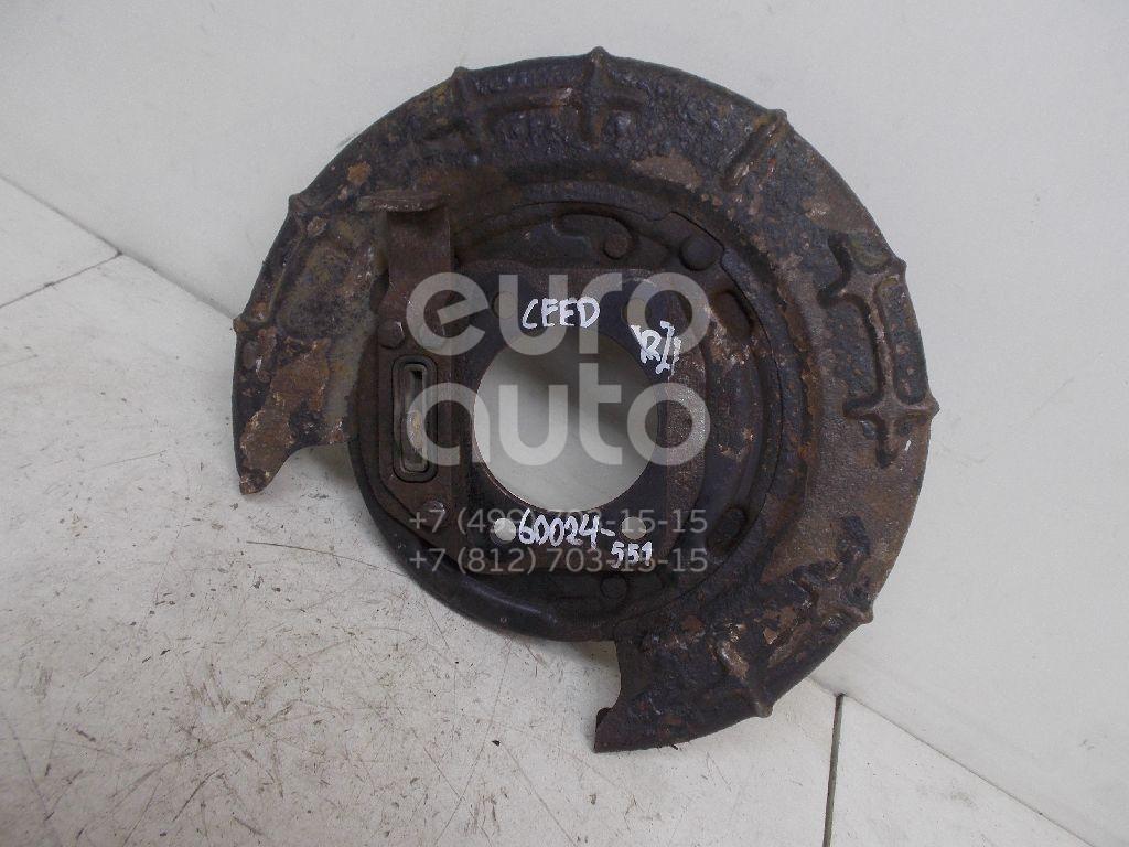 Щит опорный задний левый для Kia,Hyundai Ceed 2007-2012;i30 2007-2012 - Фото №1