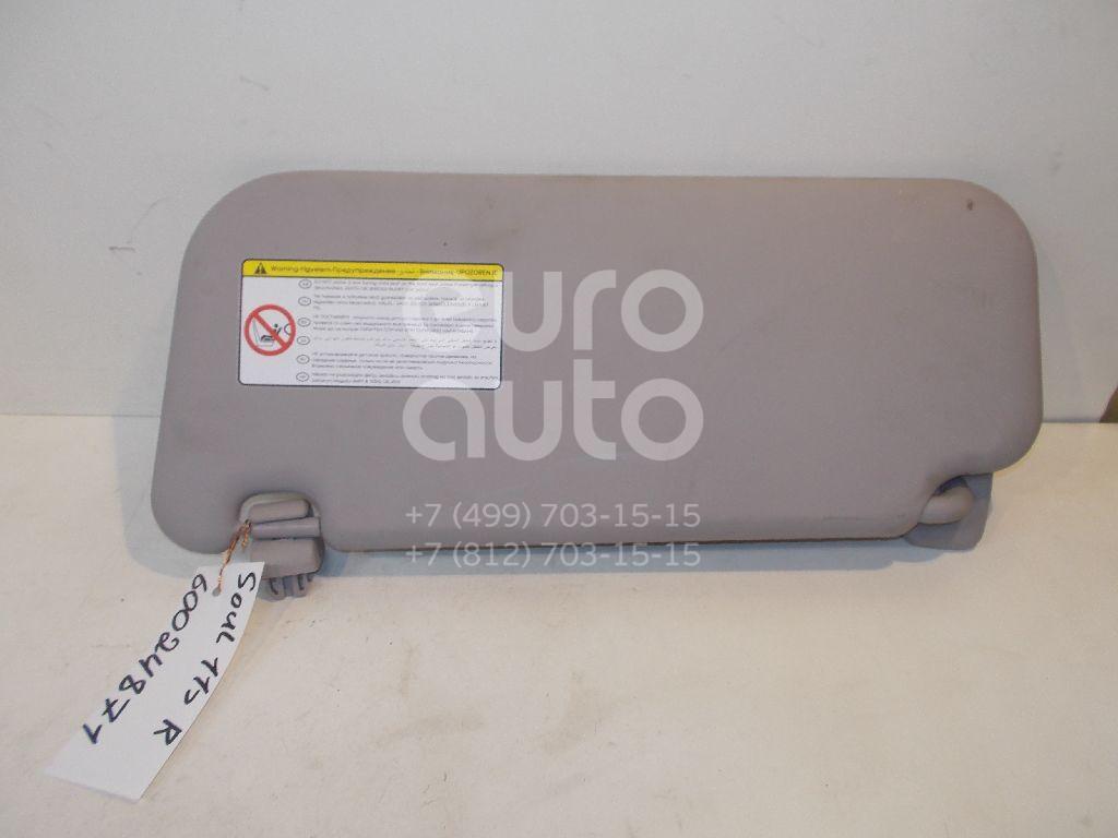 Козырек солнцезащитный (внутри) для Kia Soul 2009-2014 - Фото №1