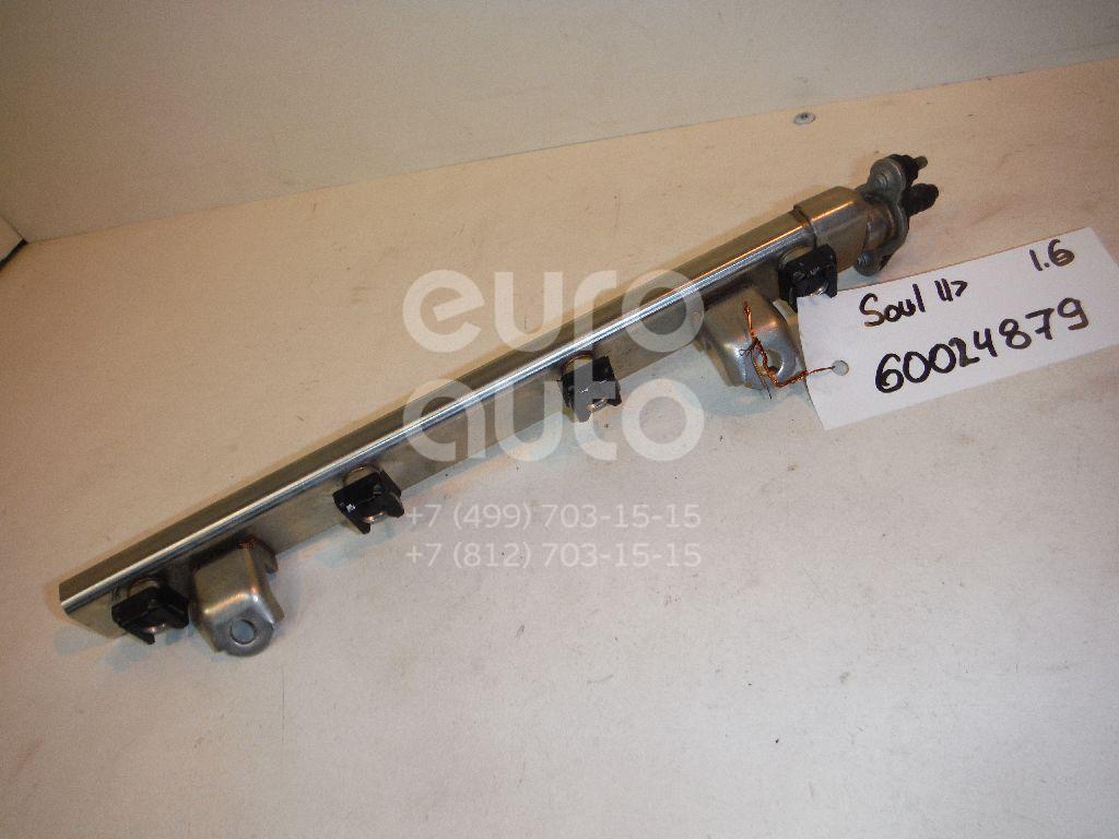 Рейка топливная (рампа) для Kia,Hyundai Soul 2009-2014;Elantra 2011-2016;Veloster 2011>;Soul 2014> - Фото №1