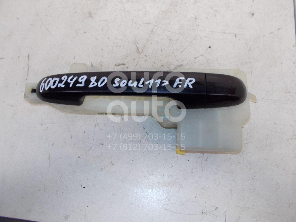 Ручка двери передней наружная правая для Kia Soul 2009-2014 - Фото №1