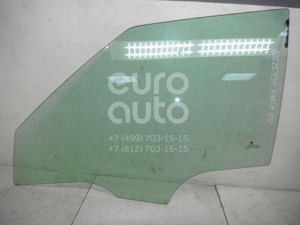 Стекло двери передней левой для Skoda Fabia 2007-2015 - Фото №1