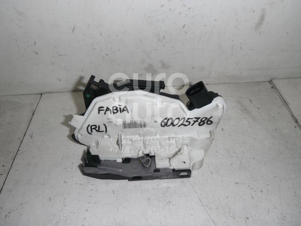 Замок двери задней левой для Skoda,VW Fabia 2007-2015;Tiguan 2007-2011;Passat CC 2008>;Amarok 2010>;Tiguan 2011-2016 - Фото №1