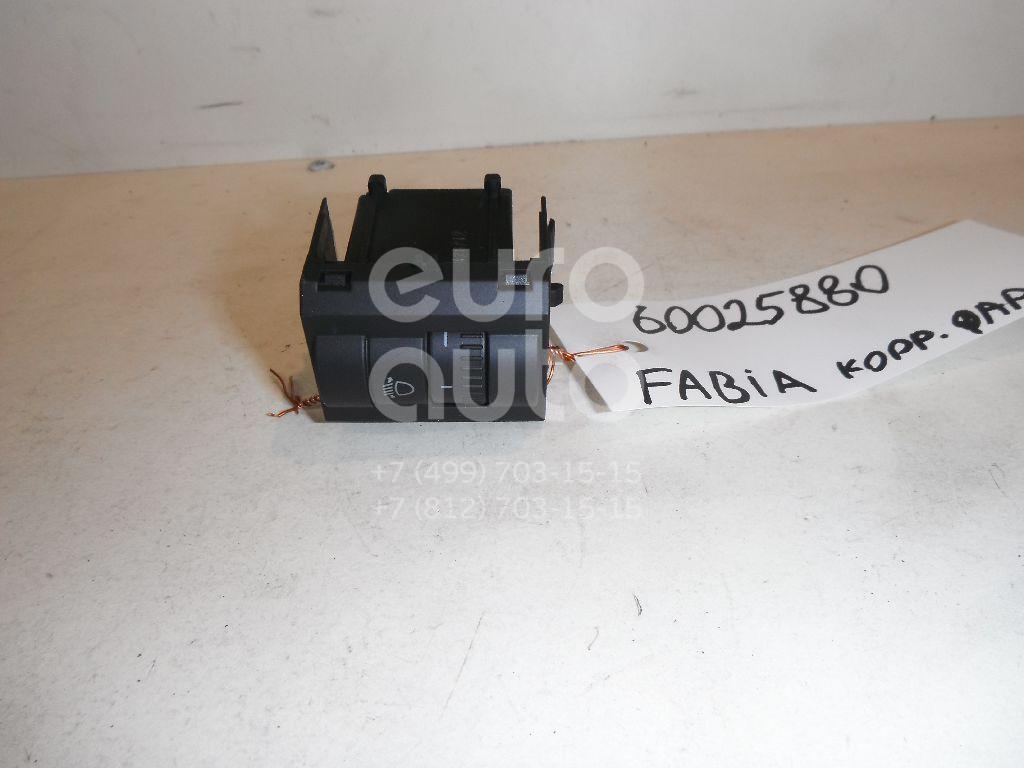 Кнопка корректора фар для Skoda Fabia 2007-2015 - Фото №1