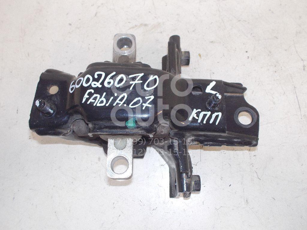Опора КПП левая для Skoda,VW,Seat,Audi Fabia 2007-2015;Fabia 1999-2006;Polo 2001-2009;Ibiza V 2008>;Roomster 2006-2015;Cordoba 2003-2008;Ibiza IV 2002-2008;Polo (HB) 2009>;A1 2010> - Фото №1