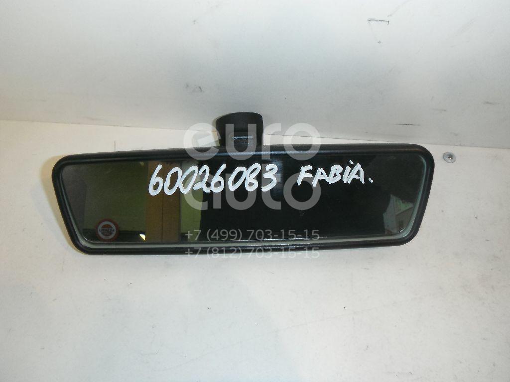 Зеркало заднего вида для Skoda,VW Fabia 2007-2015;Octavia (A4 1U-) 2000-2011;Octavia 1997-2000;Caddy III 2004-2016;Golf V Plus 2005-2014;Polo 2001-2009;Transporter T5 2003-2015;Octavia (A5 1Z-) 2004-2013;Roomster 2006-2015;EOS 2006-2015;Jetta 2011> - Фото №1