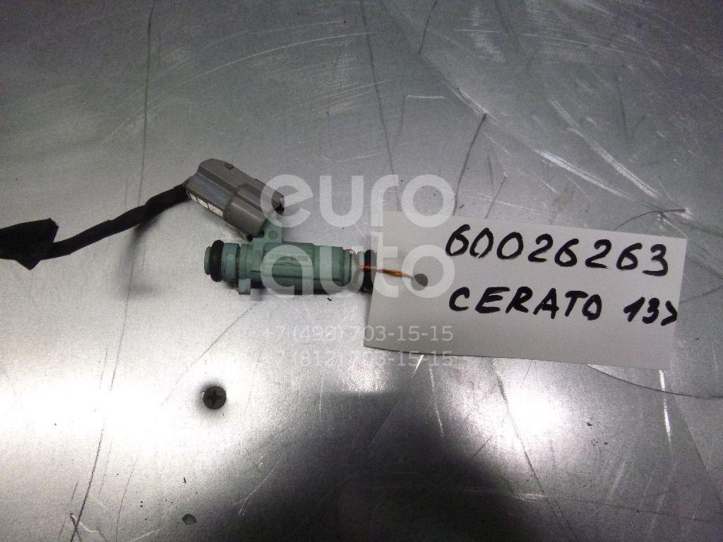 Форсунка инжекторная электрическая для Kia,Hyundai Cerato 2013>;Solaris/Accent IV 2010>;Elantra 2011-2016;RIO 2011>;i30 2012>;Veloster 2011>;Soul 2014> - Фото №1