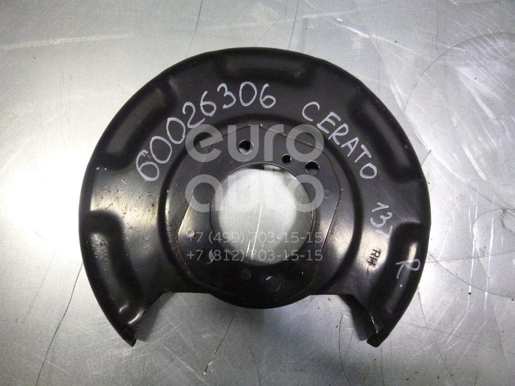 Щит опорный задний правый для Kia,Hyundai Cerato 2013>;Elantra 2011-2016;i30 2012>;Avante 2010-2015;Veloster 2011> - Фото №1