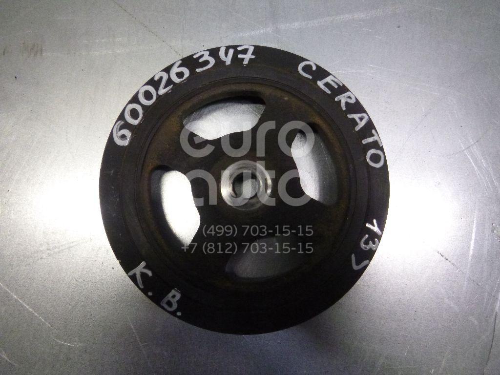 Шкив коленвала для Kia,Hyundai Cerato 2013>;Cerato 2004-2008;Elantra 2006-2011;Ceed 2007-2012;i30 2007-2012;Soul 2009-2014;i20 2008-2014;Cerato 2009-2013;Carens 2006-2012;Solaris/Accent IV 2010>;Elantra 2011-2016;RIO 2011> - Фото №1